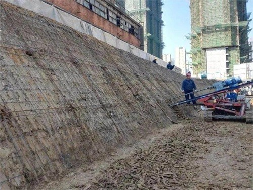 夹江建筑边坡支护